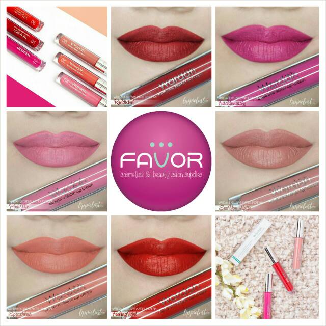 (hàng Mới Về) Son Kem Lì Trang Điểm Lâu Trôi Không Thấm Nước 4g Wardah | BigBuy360 - bigbuy360.vn