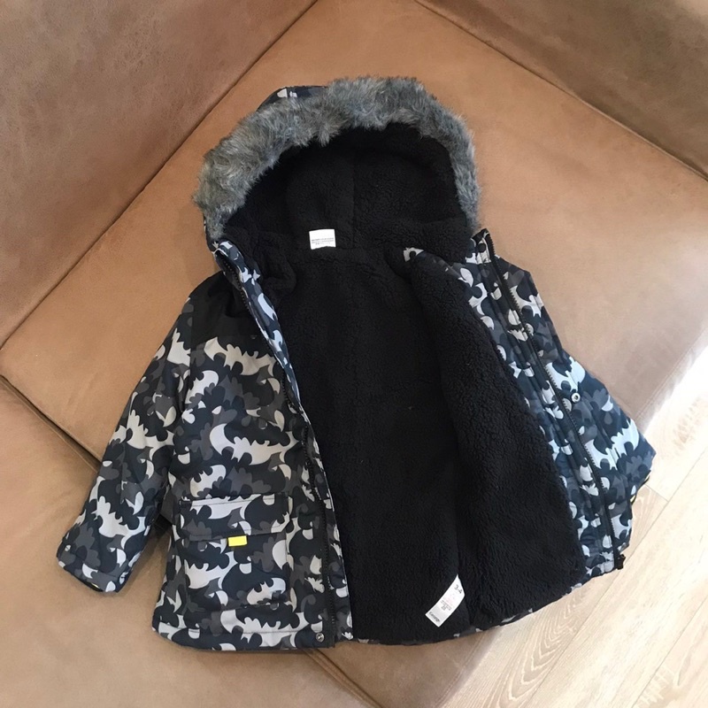 Áo Parka Batman lót lông George