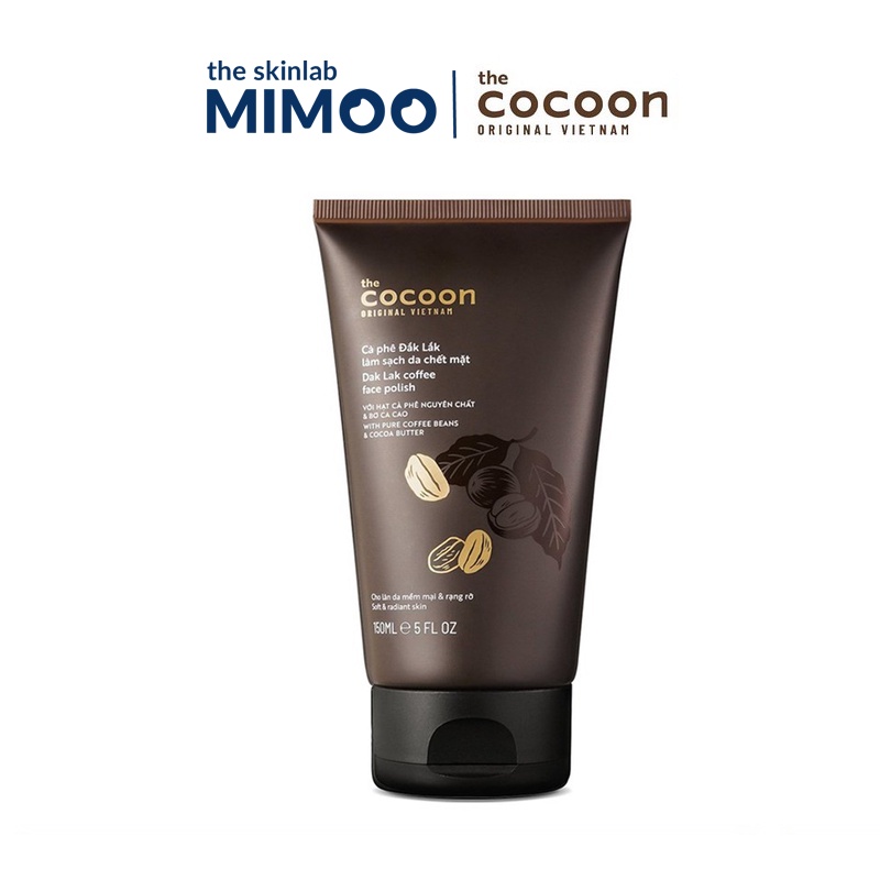 Cà Phê Đắk Lắk Làm Sạch Da Chết Mặt Cocoon 150ml