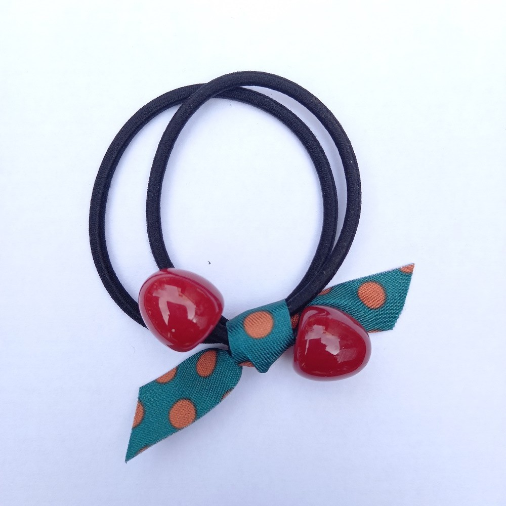 Dây buộc tóc, cột tóc cherry siêu xinh, sang chảnh, hàng loại 1.