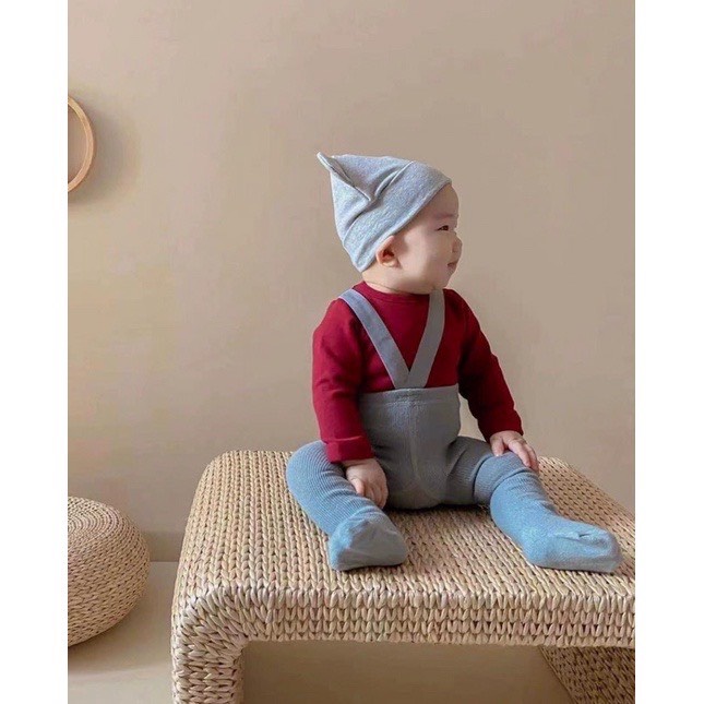 Quần Tất Yếm Chất Cotton Len Siêu Co Dãn Dành Cho Trẻ Em Từ Sơ Sinh