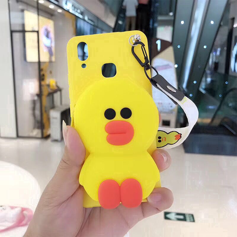 Ốp lưng cho hình con vật đáng yêu cho Samsung Galaxy A10E A20e M30 M40 A40S A60 Note10 PLUS