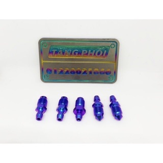 Ốc gió heo dầu Titan Gr5 loại 8 ly cho heo Zin , Nissin và 10 ly cho heo Brembo ( bleeder For Brembo , Nissin )