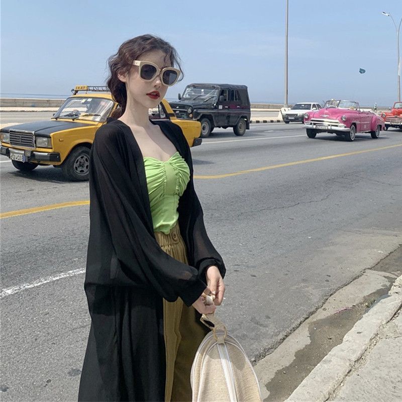 Áo Khoác Chống Nắng Thiết Kế Phong Cách Phương Tây Cho Nữ