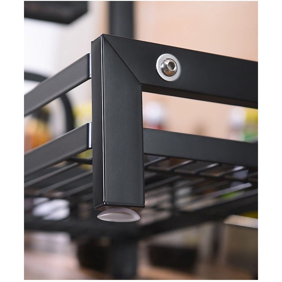 [ FREESHIP ] Kệ Gia Vị 2 Tầng 3 Tầng Full Phụ Kiện Kava | Kệ Inox Sơn Tĩnh Điện, Không Gỉ | BigBuy360 - bigbuy360.vn