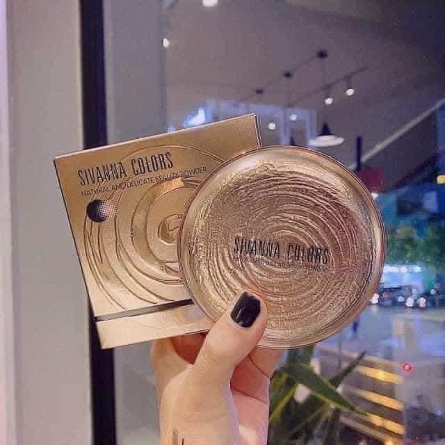 Phấn Phủ Sivana Giữ Tone 24h Kiểm Soát Dầu, Làm Sáng Da, Tạo Lớp , Chống Nước , chính hãng