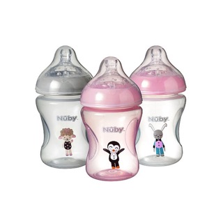 Set 3 bình sữa nuby