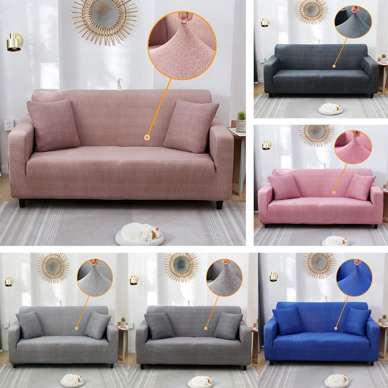Vỏ Bọc Ghế Sofa 1 / 2 / 3 / 4 Hình Chữ L Chất Liệu Co Giãn Tốt