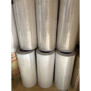 {20 cuộn} băng keo 2 mặt trắng 5 ly dày. 45m