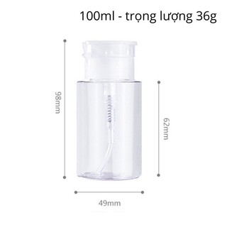 Chai Chiết Đầu Nhấn