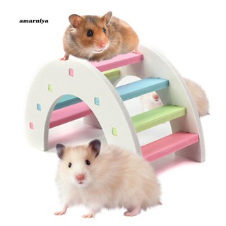 Đồ chơi cầu thang gỗ mini cho chuột hamster