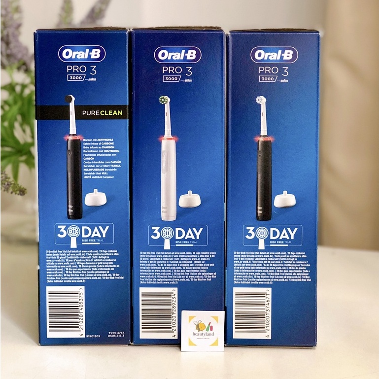 Bàn chải điện Oral B pro 3 3000 Mẫu Mới