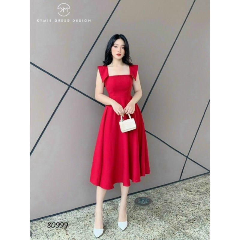 ĐẦM SUÔNG ĐỎ, CÓ MÚT NGỰC - Đầm Dự Tiệc🌸 Hình Thật Ở Cuối✅ | BigBuy360 - bigbuy360.vn