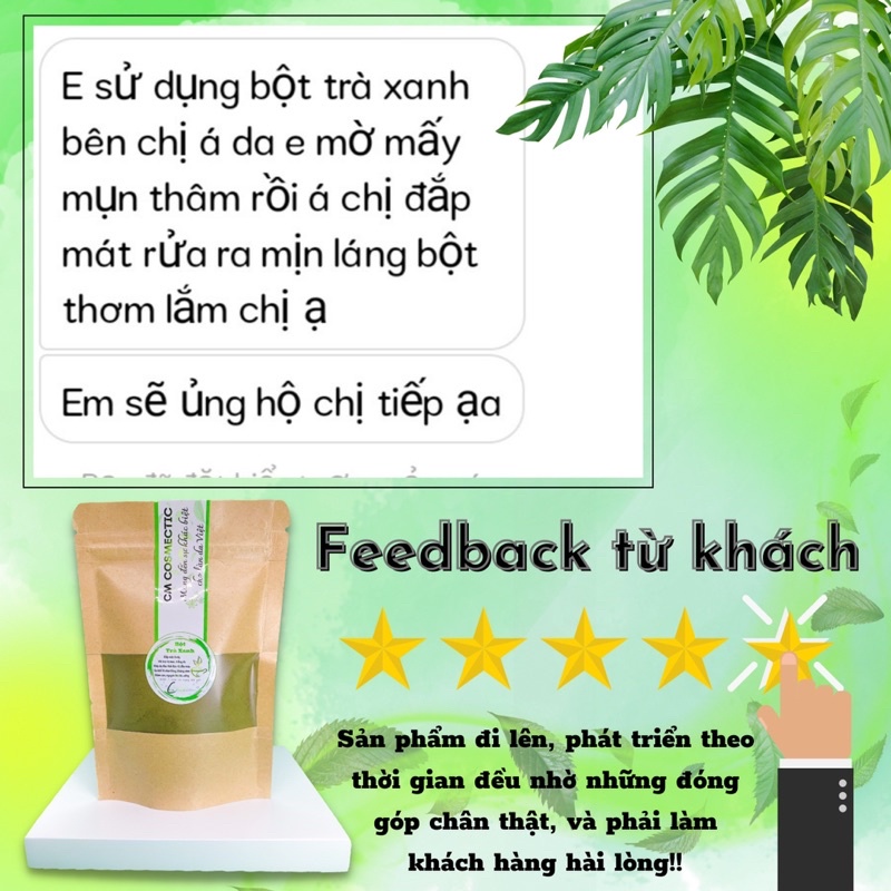 Bột trà xanh CM ♥️✨