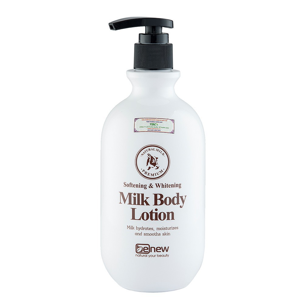 Sữa dưỡng thể trắng da cao cấp Benew Whitening Body Lotion nhập khẩu chính hãng Hàn Quốc 450ml