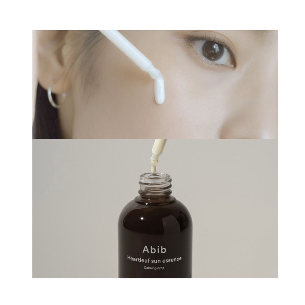 Tinh Chất Chống Nắng Làm Dịu Da Abib Heartleaf Sun Essence Calming Drop 50ml