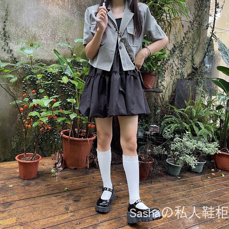 GIÀY BÚP BÊ LOLITA NỮ CÀI QUAI ĐẾ CAO GÓT