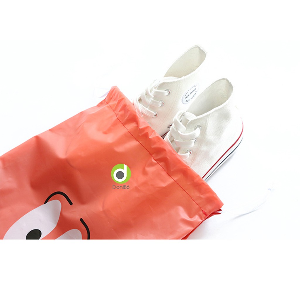 Túi đựng giày dép chống ẩm và chống bụi bẩn có phần trong để nhìn - PK91 - Doni86