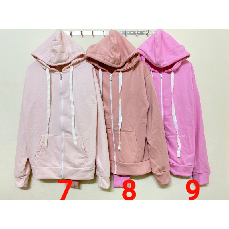 Áo Khoát Hoodie trơn Nỉ bông 2 lớp