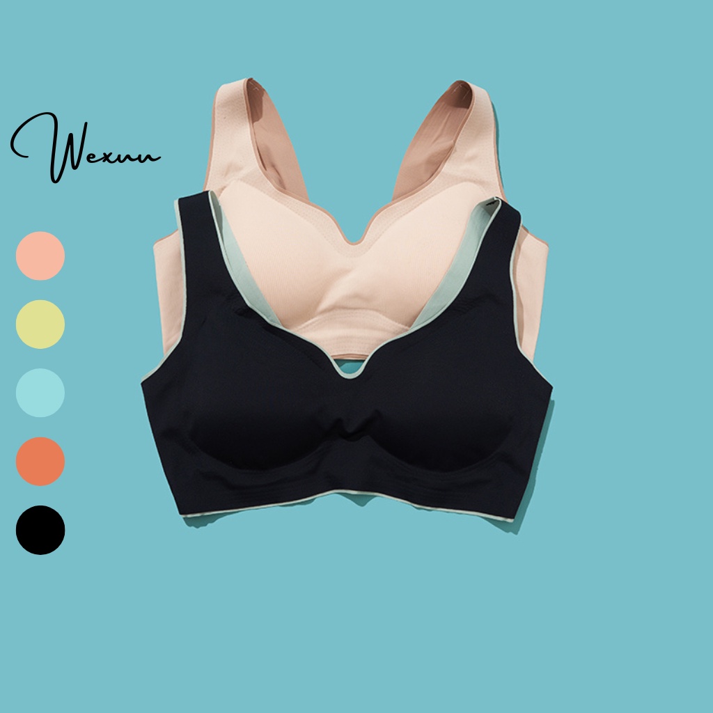 Áo lót nữ Su Đúc không gọng nâng ngực, áo ngực nữ mềm mại tôn vòng 1 gợi cảm quyến rũ - Wexuu Design AV04