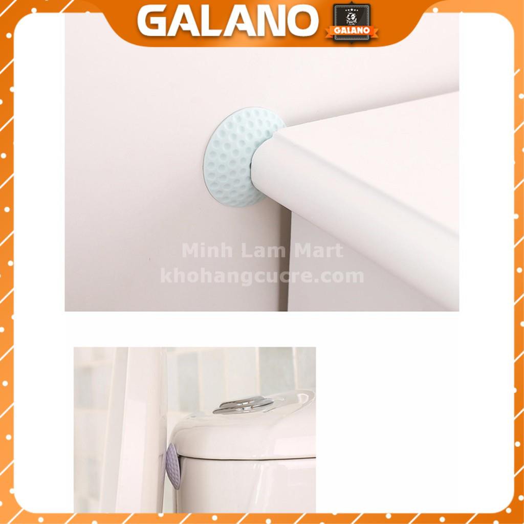 Miếng chặn cửa dán tường silicon GALANO nhựa giảm ồn chống va đập tay nắm cửa an toàn cho bé ngủ ngon HG-001031