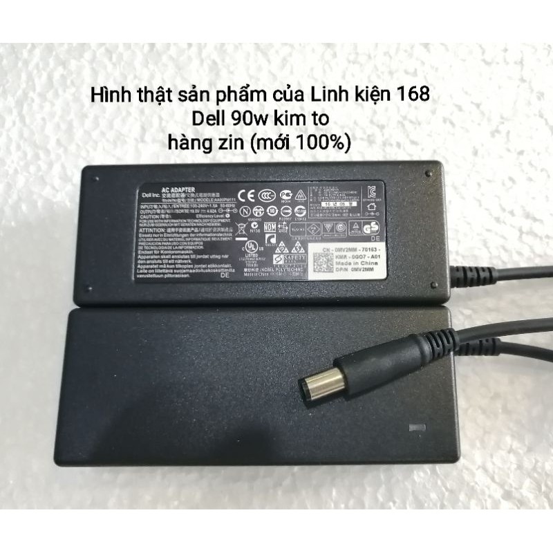 Sạc Laptop Dell 65w, 90w Chân Kim To Chính Hãng E6320 E6420 E6430 E6520 E7440 ...