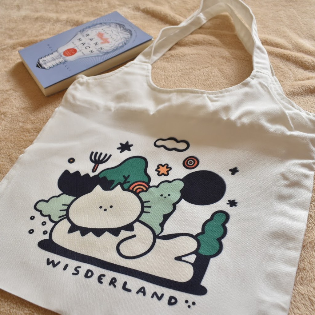 Túi tote vải canvas mềm WisderLand nữ xách vai kẹp nách thời trang giá rẻ phong cách hàn quốc