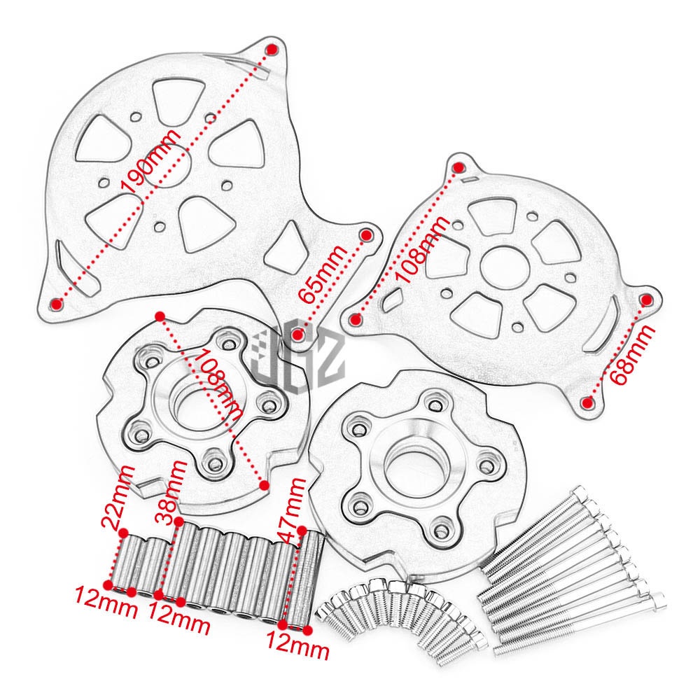 Ốp Bảo Vệ Động Cơ CNC Chống Rơi Chuyên Dụng Cho Xe Mô Tô KAWASAKI Z800 Z750 2013-2020