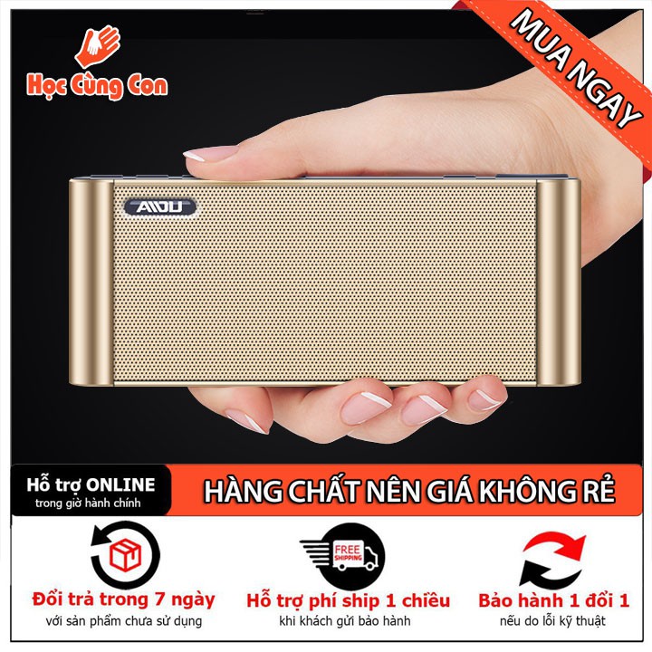Loa Bluetooth AIDU Q8 Nếu Mong Con Thì Giỏi Tiếng Anh Nên Mua Cho Con Loại Loa Này (Hàng Cao Cấp)
