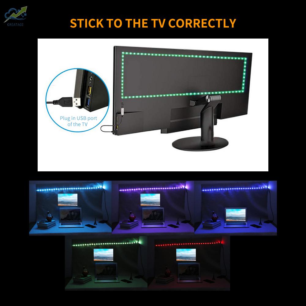 Dải Đèn Led 5v 0.5m Với 3 Nút Bấm Dùng Để Trang Trí | BigBuy360 - bigbuy360.vn