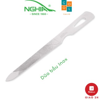 Dũa bầu inox Kềm Nghĩa dũa móng tay tiện dụng