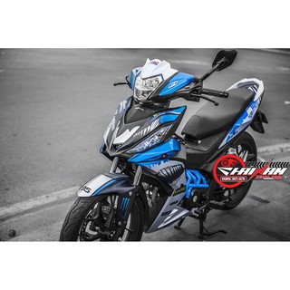 Tem Trùm Winner 150 Cá Mập Xanh Bạc