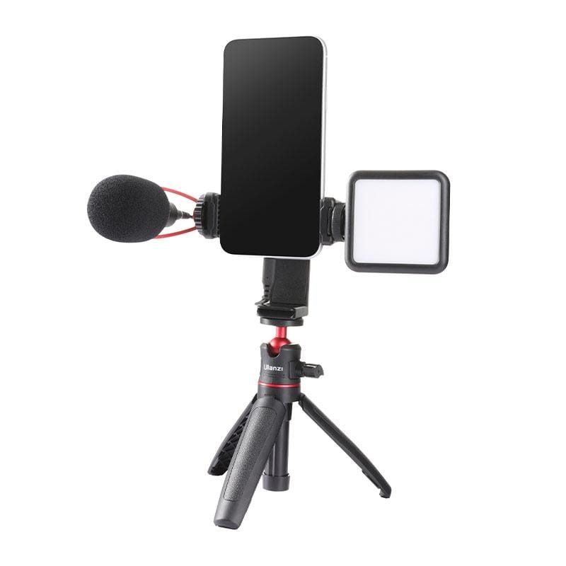 ULANZI ST-22 - Ngàm kẹp điện thoại tích hợp 2 Cold shoe và xoay 360° - HÀNG CHÍNH HÃNG