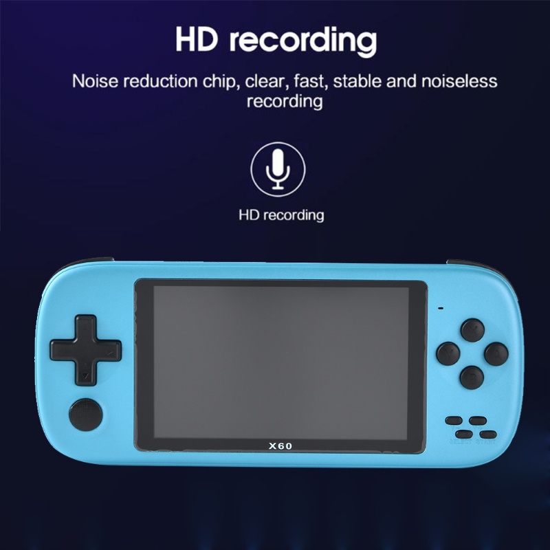 Máy chơi trò chơi cầm tay màn hình 4.3 inch hỗ trợ FC / GB / GBA / MD / NES / SFC