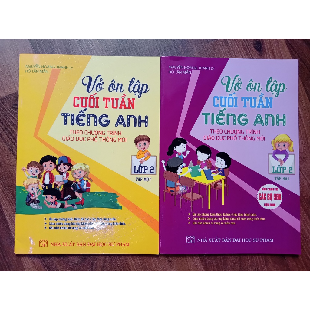 Sách - Vở Ôn Tập Cuối Tuần Tiếng Anh Lớp 2 - Tập 2 (Theo Chương Trình Giáo Dục Phổ Thông Mới)