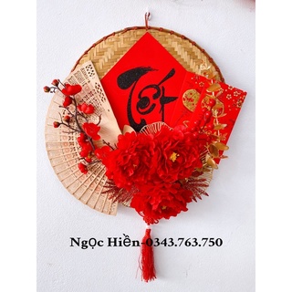 Mẹt tròn trang trí tết