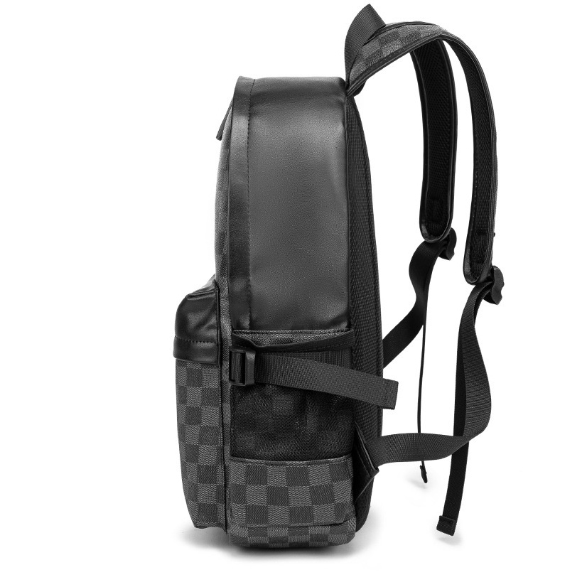 Balo da nam lv cặp đi học đựng laptop phong cách thời trang cao cấp ulzzang chống nước