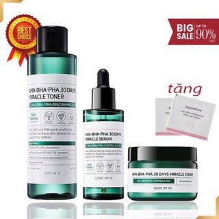 NA61 TRỤ MỤN / SOME BY ME / Bộ trị mụn AHA-BHA-PHA 30 days Some by mi