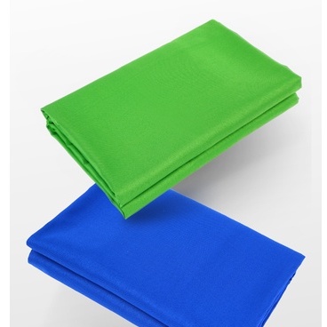 Phông Vải Nền Màu Xanh Lá Xanh Dương Tách Nền, key hình dùng chụp Studio, Lookbook hoặc Livestream