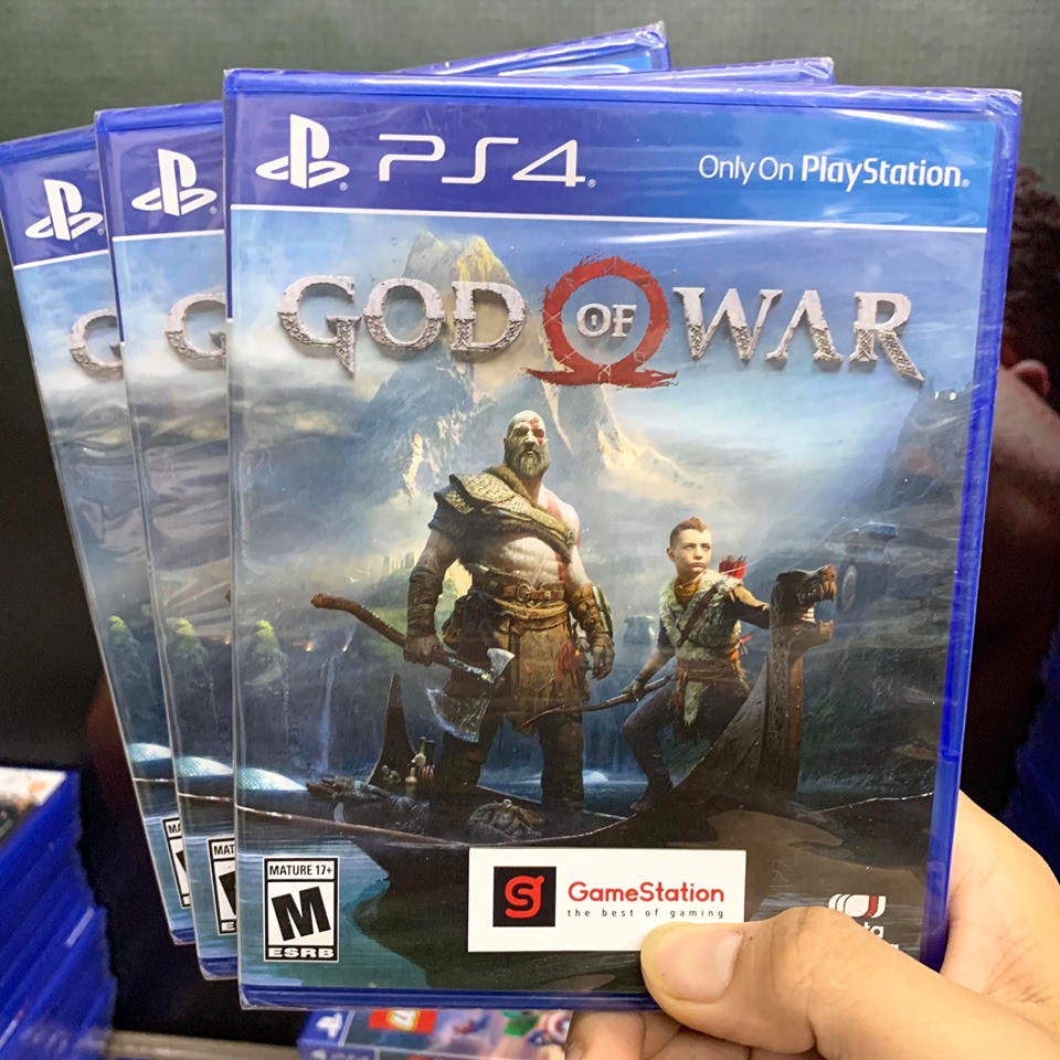 Đĩa Game PS4: God Of War 4 - hệ US