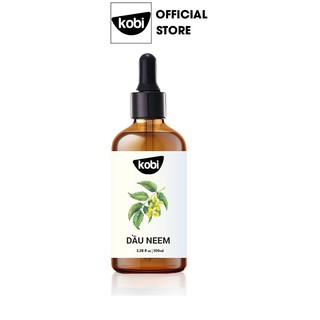 Dầu neem oil Kobi hữu cơ, nguyên chất, diệt bọ trĩ, nhện đỏ, rệp, sâu, bảo vệ cây hoa hồng, phong lan, ép lạnh -100ml