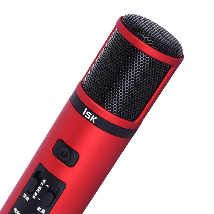 [Mã ELHACE giảm 4% đơn 300K] Micro thu âm, Livestream, hát Karaokie online kiêm soundcard ISK iM6 cực hay