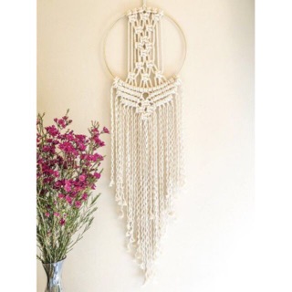 Macrame dreamcatcher