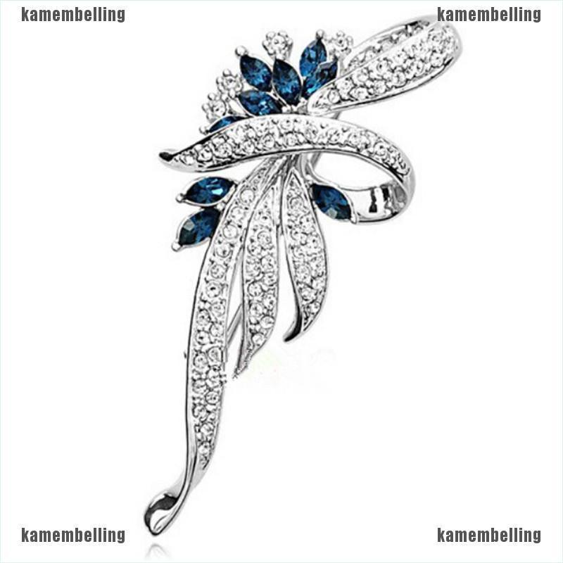 (kam) Ghim Cài Áo Pha Lê Lấp Lánh Đáng Yêu Thời Trang Cổ Điển Dành Cho Bạn Nữ