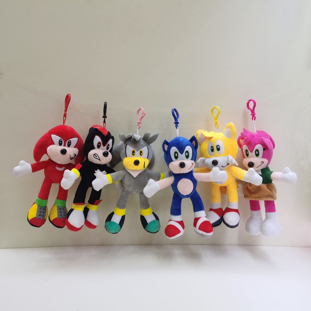 Thú Nhồi Bông Hình Nhân Vật Hoạt Hình Sonic Đáng Yêu