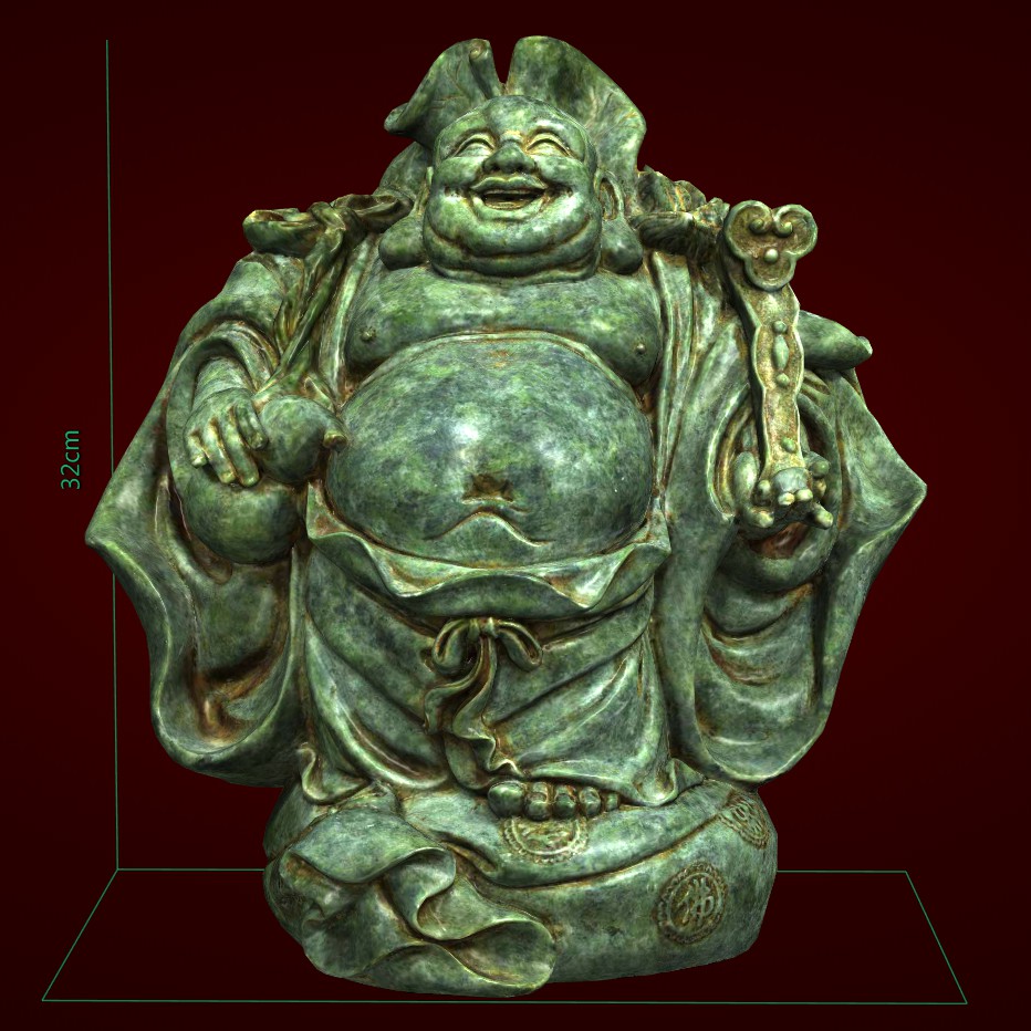 Phật Di Lặc - Quà tân gia ý nghĩa - Trang trí nhà cửa - Xưởng E3D -Dl 133