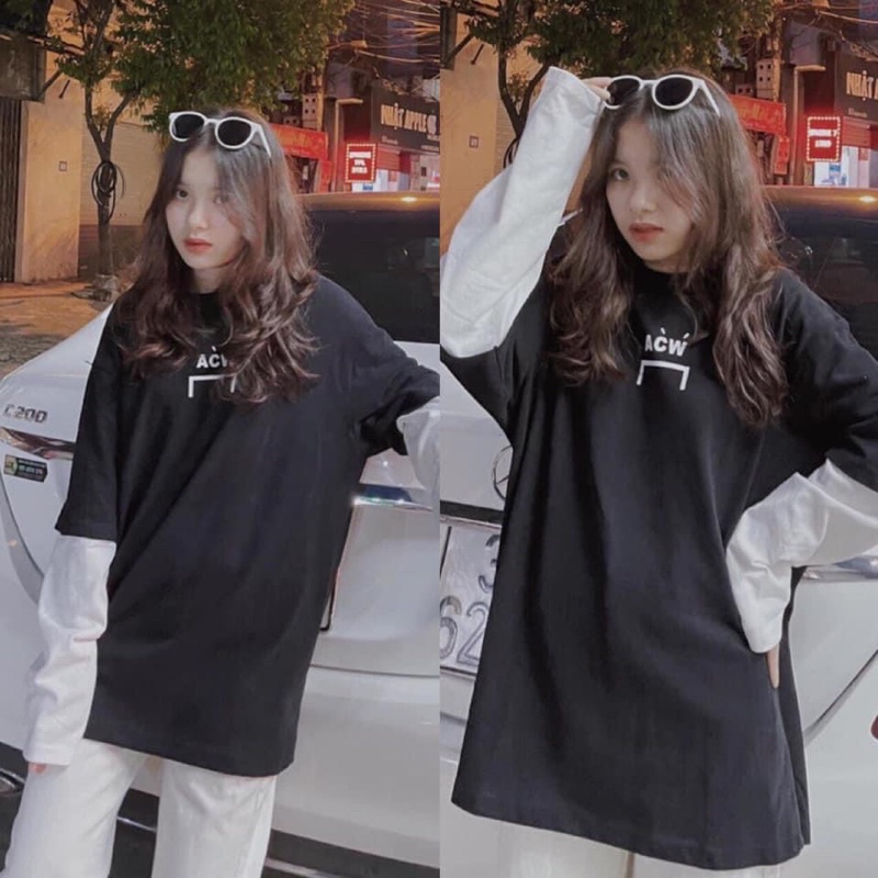 Áo Sweater Thun Tay Dài 1971 - Áo Cổ Tròn Thu Đông Dài Tay Mẫu mới 2021 FRESIZE Ảnh Thật