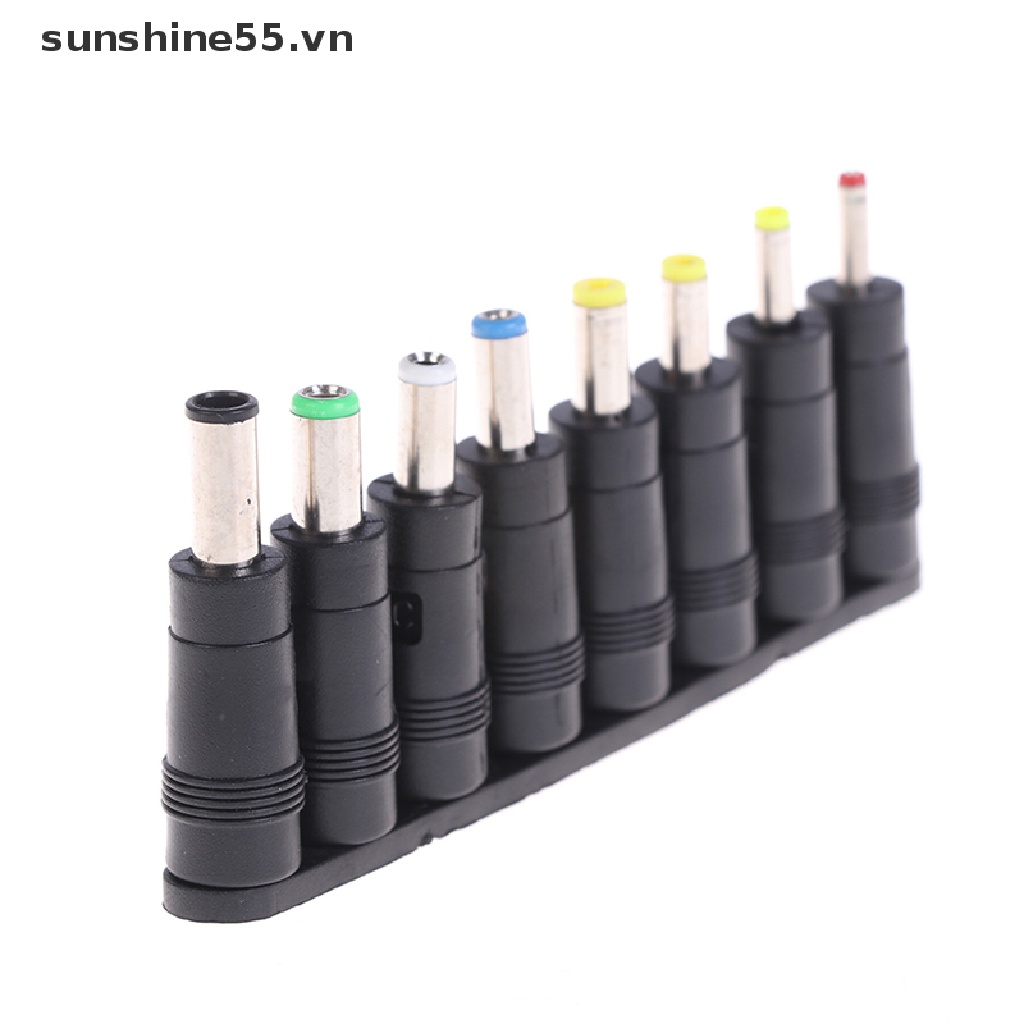 Set 8 Phích Cắm Sạc AC / DC Đa Năng Tiện Dụng