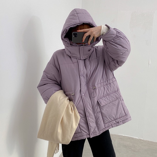 (ORDER) (ẢNH THẬT Ở CUỐI) ÁO KHOÁC PHAO ULZZANG CÓ MŨ HÀN QUỐC SIÊU XINH 4 MÀU | BigBuy360 - bigbuy360.vn