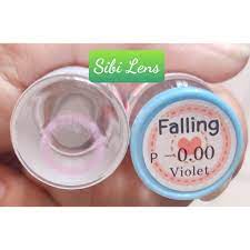 Lens Falling violet